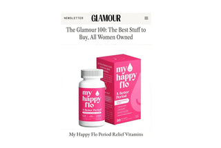 My Happy Flo Makes The Glamour 100: Best Stuff To Buy, All Women Owned - My Happy Flo