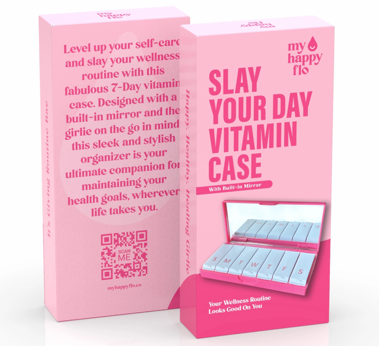 Slay Your Day Vitamin Case