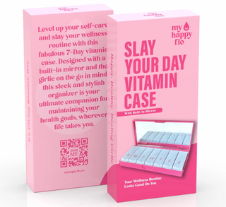 FREE GIFT | Slay Your Day Vitamin Case - My Happy Flo