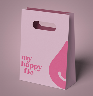 My Happy Flo Pink Gifting Bag - My Happy Flo